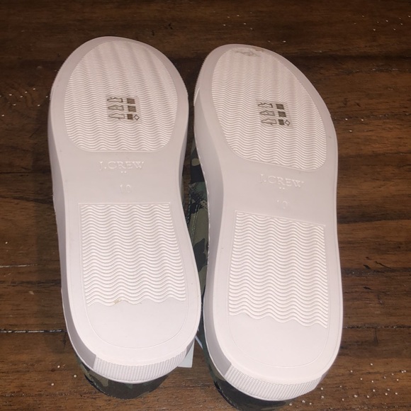 J crew camo canvas shoes size 10 - Picture 5 of 5